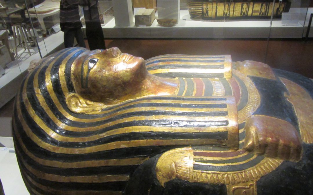 Una serata al museo egizio di Torino.